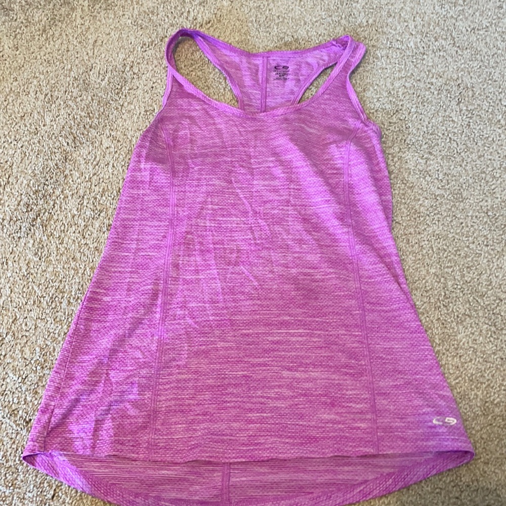 champion purple tank top